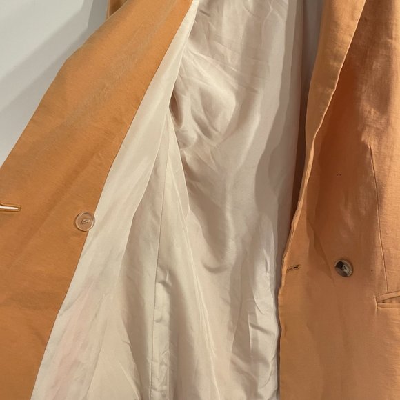Orange/Peach oversized blazer - Picture 5 of 5